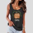 Chill Pumkin Spice Fall Matching For Family Women Flowy Tank