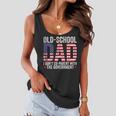 Old-School Dad I Dont Co-Parent With The Government Funny Gifts For Dad Women Flowy Tank