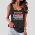 Old-School Dad I Dont Co-Parent With The Government Vintage Funny Gifts For Dad Women Flowy Tank