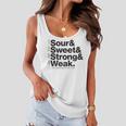 Rum Punch Cocktail 1-2-3-4 Proportion Women Flowy Tank