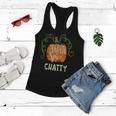 Chatty Pumkin Spice Fall Matching For Family Women Flowy Tank