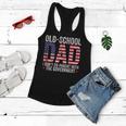 Old-School Dad I Dont Co-Parent With The Government Funny Gifts For Dad Women Flowy Tank