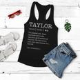 The Name Taylor Funny Adult Definition Mens Personalized Taylor Funny Gifts Women Flowy Tank