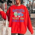 Bacteria The Only Culture Some People Have Funny Bacteria Women Oversized Sweatshirt Red