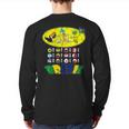 All 12 National Soccer Teams To Brazil With Samba Back Print Long Sleeve T-shirt