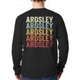 Ardsley New York Ardsley Ny Retro Vintage Text Back Print Long Sleeve T-shirt