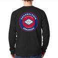 Arkadelphia Arkansas Ar Flag Badge Roundlet Souvenir Back Print Long Sleeve T-shirt Arkadelphia Arkansas Ar Flag Badge Roundlet Souvenir Back Print Long Sleeve T-shirt