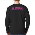 Bjork Back Print Long Sleeve T-shirt
