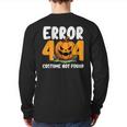 Computer Halloween Costume It Trick Or Treat Programmer Back Print Long Sleeve T-shirt