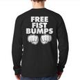 Free Fist Bumps Back Print Long Sleeve T-shirt