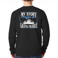 Grand Prairie Born In Grand Prairie Back Print Long Sleeve T-shirt