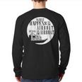 What Happens On The Airboat Stays On The Airboat Back Print Long Sleeve T-shirt