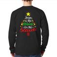 Jesus Is The Reason For The Season Christmas Family Matching Back Print Long Sleeve T-shirt