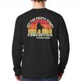 Let The Party Start The Concertina Player Is Here Concertina Back Print Long Sleeve T-shirt