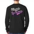 Mamá Luchona Madre Soltera Camisa Chistosa Para Mujer Back Print Long Sleeve T-shirt