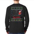 Math Lovers Equation Ugly Christmas Sweater Back Print Long Sleeve T-shirt