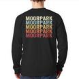 Moorpark California Moorpark Ca Retro Vintage Text Back Print Long Sleeve T-shirt