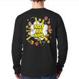 Not An Npc Main Character Embrace Individuality Quote Back Print Long Sleeve T-shirt