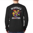 Paintball Paintballers Tactical Sports Master Shoot-Out Game Back Print Long Sleeve T-shirt
