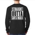 Santa Maria Straight Outta Santa Maria Back Print Long Sleeve T-shirt