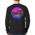 Vintage Moorpark Vaporwave California Back Print Long Sleeve T-shirt