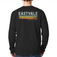 Vintage Stripes Eastvale Pa Back Print Long Sleeve T-shirt
