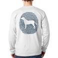 Hamiltonstovare Dna Fingerprint I Dog Hamiltonstovare Back Print Long Sleeve T-shirt