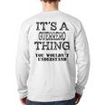 Its A Guerrero Thing You Wouldnt Understand Matching Family Back Print Long Sleeve T-shirt