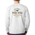 Retro Style Vintage Mesa Verde National Park Back Print Long Sleeve T-shirt