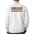 Show Your La Habra Heights Ca Hometown Pride With This Retr Back Print Long Sleeve T-shirt