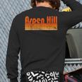 Aspen Hill Maryland Retro 80S Style Back Print Long Sleeve T-shirt