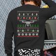 Drone Ugly Christmas Sweater Quadcopter Back Print Long Sleeve T-shirt