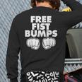 Free Fist Bumps Back Print Long Sleeve T-shirt