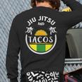Jiu Jitsu Taco Brazilian Bjj Apparel Back Print Long Sleeve T-shirt