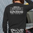Working & Profession Content Strategist Back Print Long Sleeve T-shirt