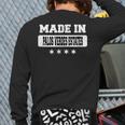 Made In Palos Verdes Estates Back Print Long Sleeve T-shirt