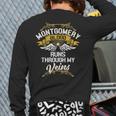 Montgomery Blood Runs Through My Veins Back Print Long Sleeve T-shirt