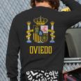 Oviedo Spain Spanish Espana Back Print Long Sleeve T-shirt