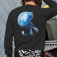 Sea Nettle Jellyfish Diving Underwater Beauty Back Print Long Sleeve T-shirt