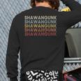 Shawangunk New York Shawangunk Ny Retro Vintage Text Back Print Long Sleeve T-shirt