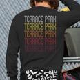 Terrace Park Oh Vintage Style Ohio Back Print Long Sleeve T-shirt