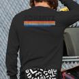 Vintage 1980S Style Schertz TxBack Print Long Sleeve T-shirt