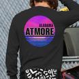 Vintage Atmore Vaporwave Alabama Back Print Long Sleeve T-shirt