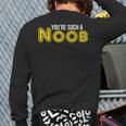 You're Such A Noob Back Print Long Sleeve T-shirt