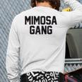 Mimosa Gang Champagne Back Print Long Sleeve T-shirt