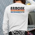 Vintage 70S 80S Style Armonk Ny Back Print Long Sleeve T-shirt