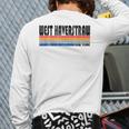 Vintage 70S 80S Style West Haverstraw Ny Back Print Long Sleeve T-shirt