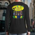 All 12 National Soccer Teams To Brazil With Samba Back Print Long Sleeve T-shirt