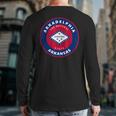 Arkadelphia Arkansas Ar Flag Badge Roundlet Souvenir Back Print Long Sleeve T-shirt Arkadelphia Arkansas Ar Flag Badge Roundlet Souvenir Back Print Long Sleeve T-shirt