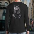 Cat Lovers British Shorthair In Pocket Kitten Back Print Long Sleeve T-shirt